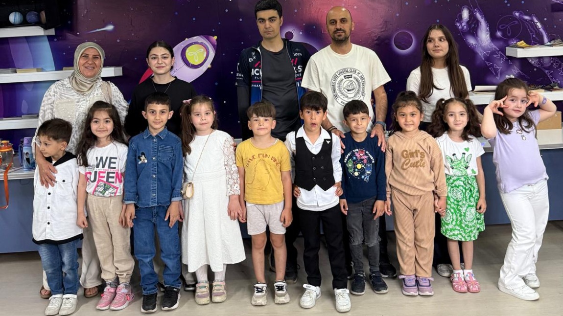 OKUL ÖNCESİ SINIFIMIZIN ASTRONOMİ VE UZAY SINIFINI ZİYARETİ